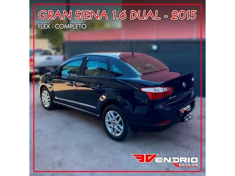 Fiat Grand Siena Azul 7