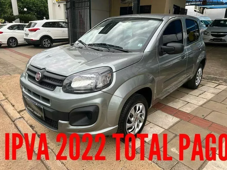 Fiat Uno Cinza 1