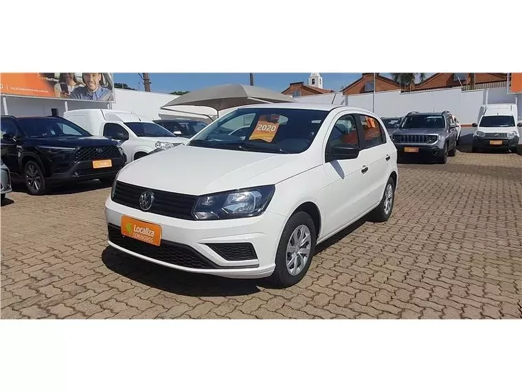 Volkswagen Gol Branco 3