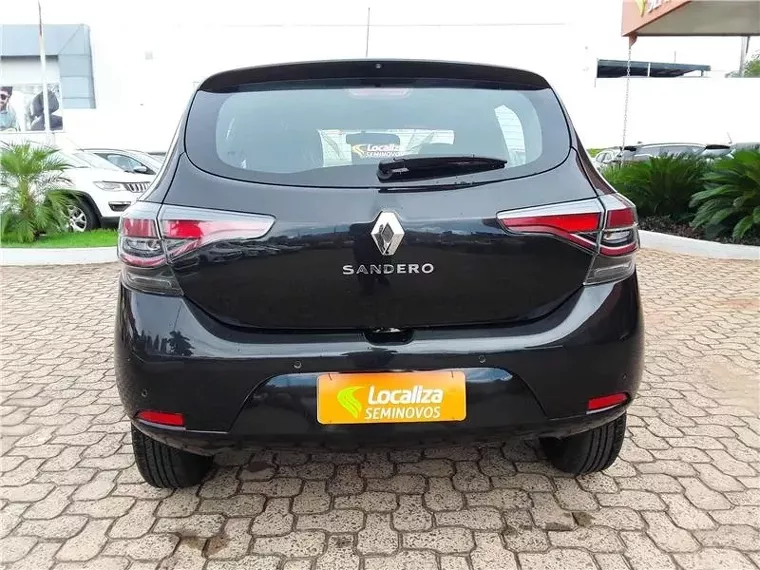 Renault Sandero Preto 3