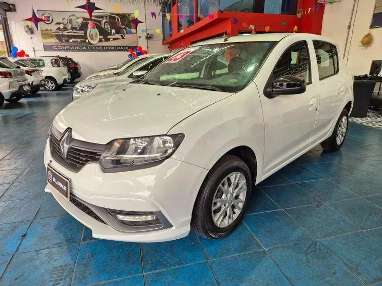 Renault Sandero Branco 3