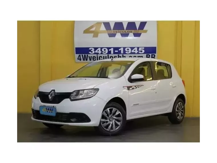 Renault Sandero Branco 1