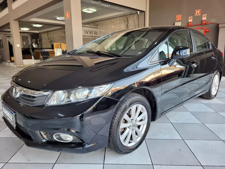 Honda Civic Preto 1