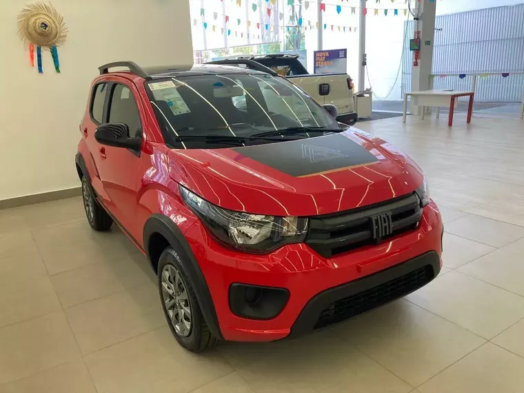 Fiat Mobi Vermelho 4