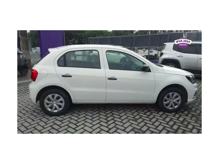 Volkswagen Gol Branco 2