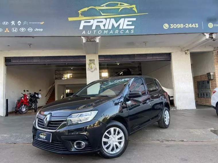 Renault Sandero Preto 1