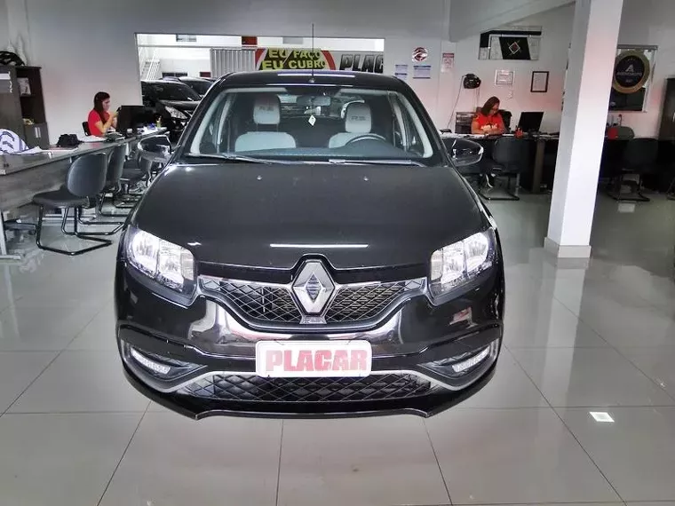 Renault Sandero Preto 8