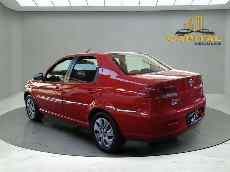 Fiat Grand Siena Vermelho 12