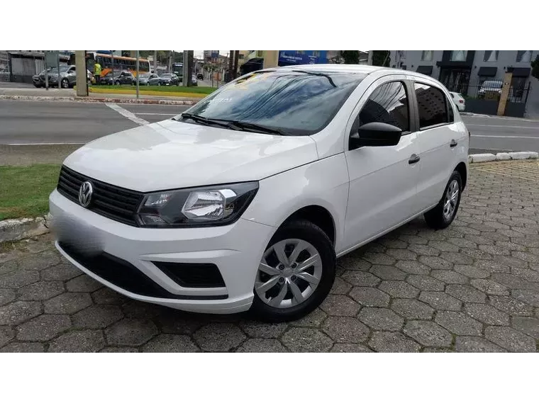 Volkswagen Gol Branco 1