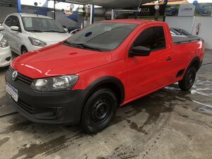 Volkswagen Saveiro CS 1.6 Trendline Vermelho 2016