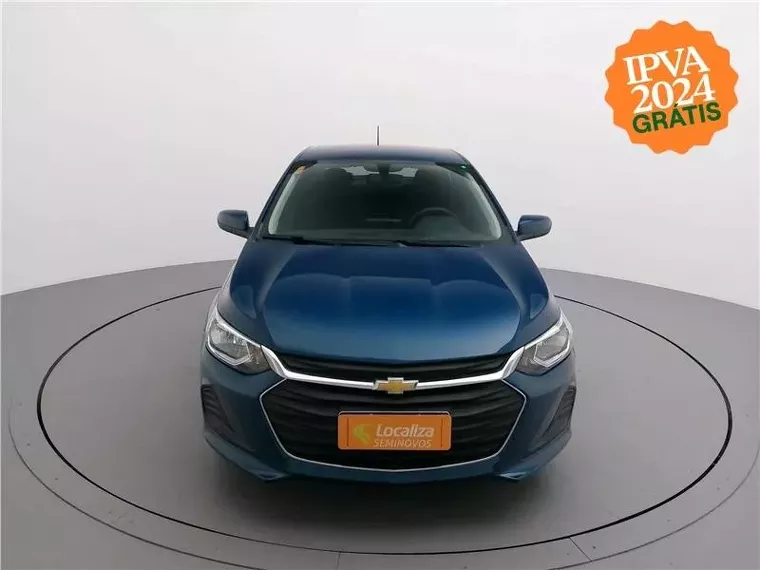 Chevrolet Onix Azul 7