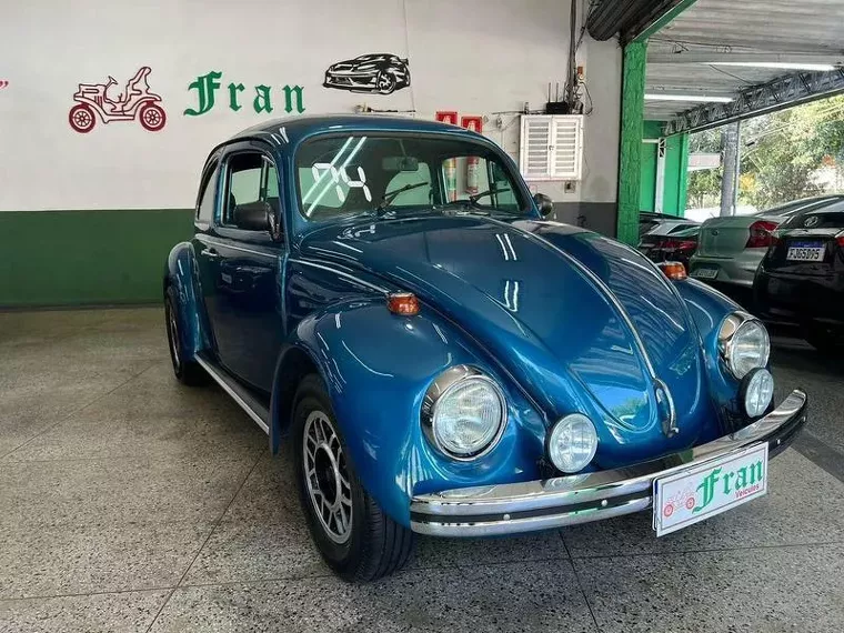 Volkswagen Fusca Azul 1