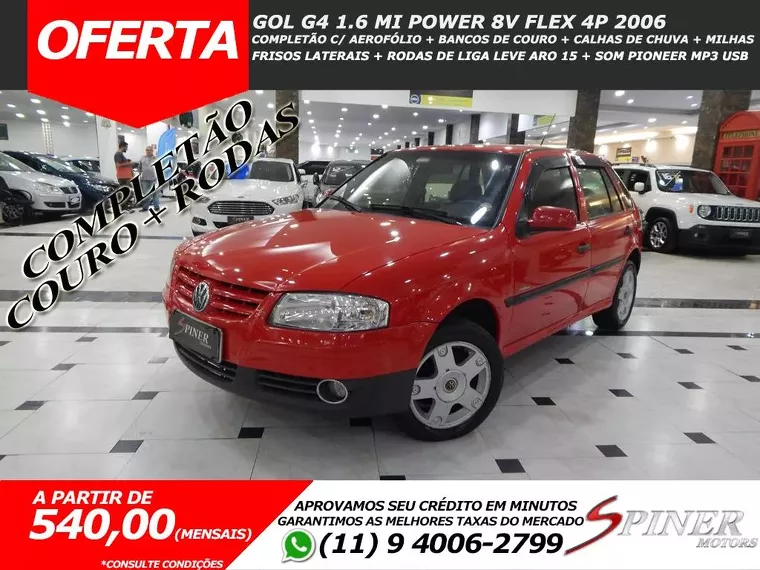 Volkswagen Gol Vermelho 15