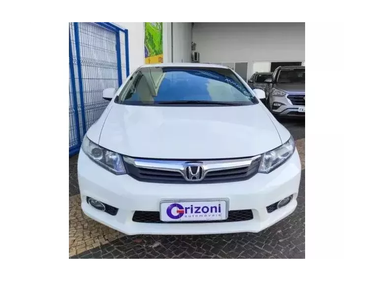 Honda Civic Branco 4