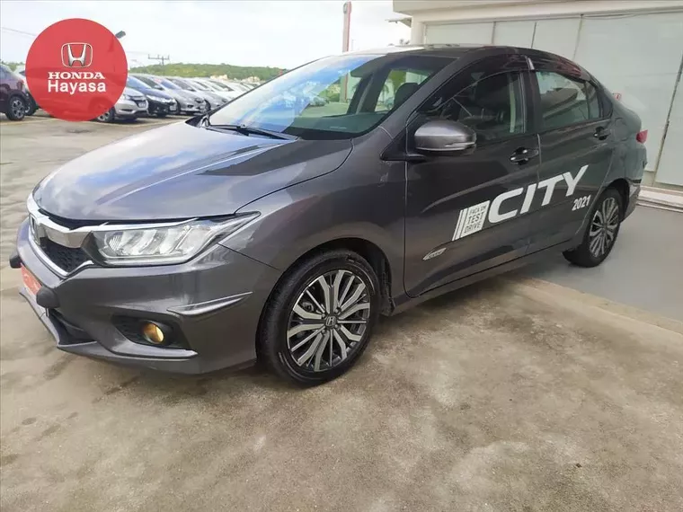 Honda City Cinza 5