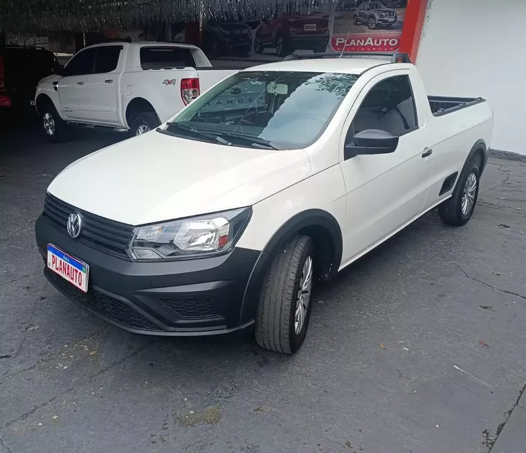 Volkswagen Saveiro Branco 4