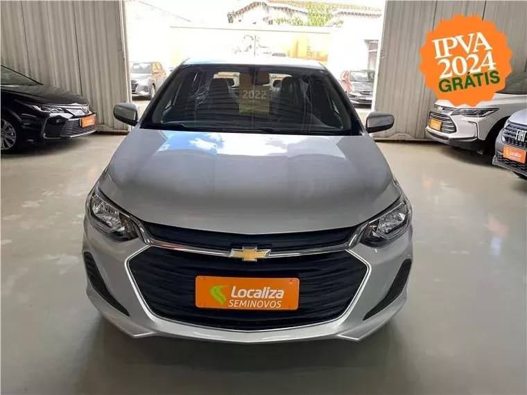 Chevrolet Onix Prata 4