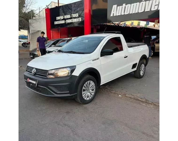 Volkswagen Saveiro Branco 1