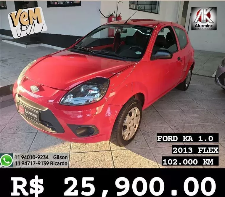 Ford KA Vermelho 4