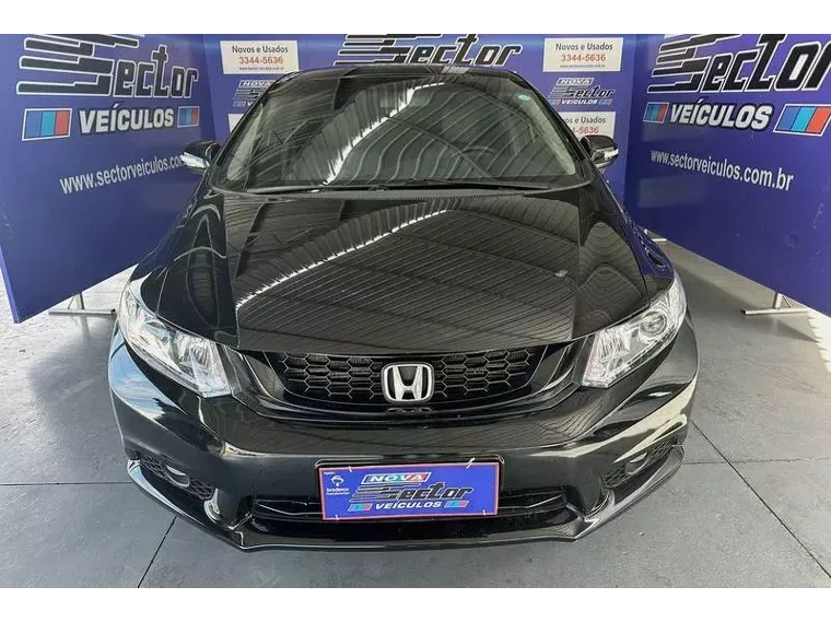 Honda Civic Preto 1