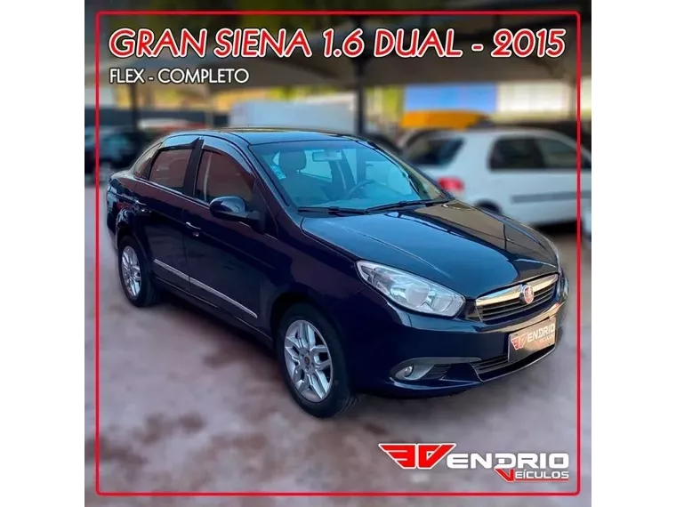 Fiat Grand Siena Azul 3