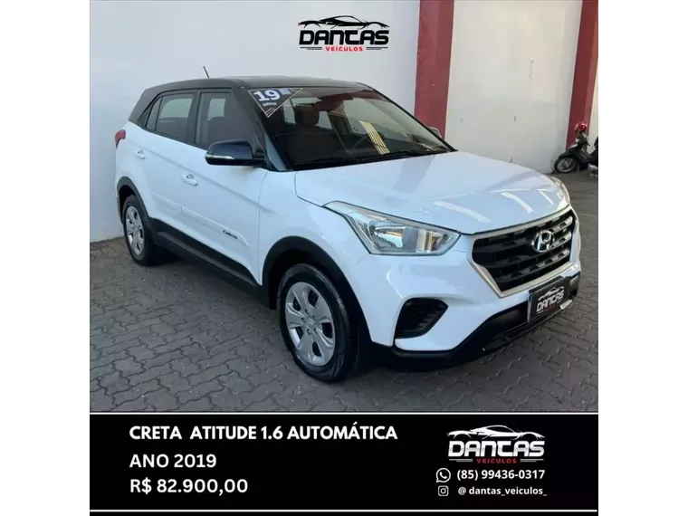 Hyundai Creta 1.6 16V FLEX ATTITUDE AUTOMÁTICO 2019