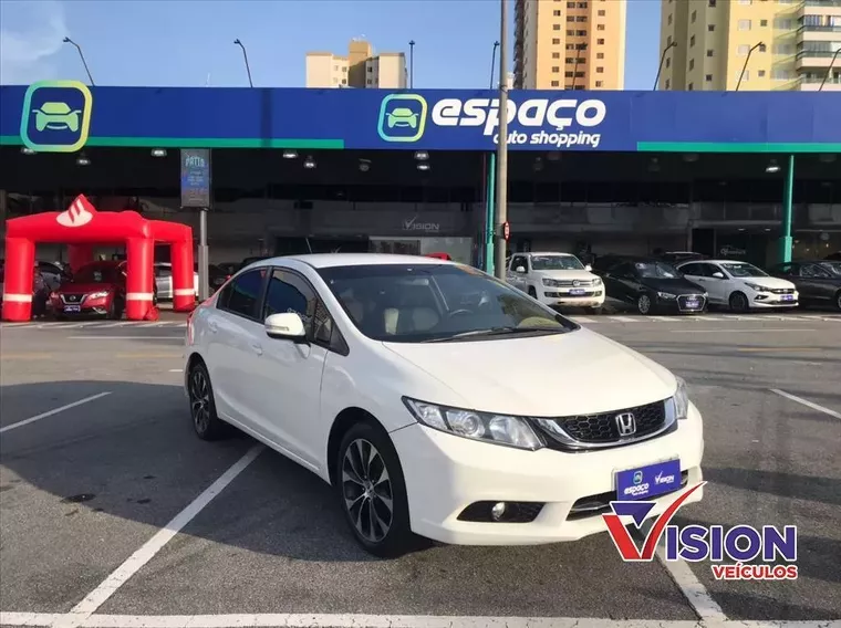 Honda Civic Branco 1