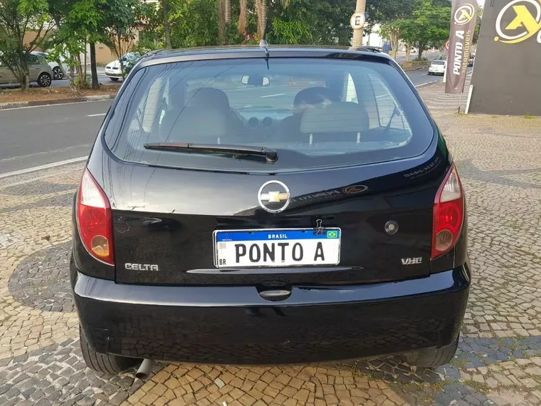 Chevrolet Celta Preto 2