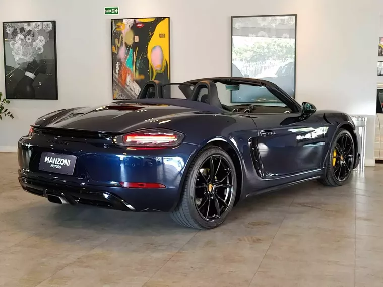 Porsche 718 Azul 16