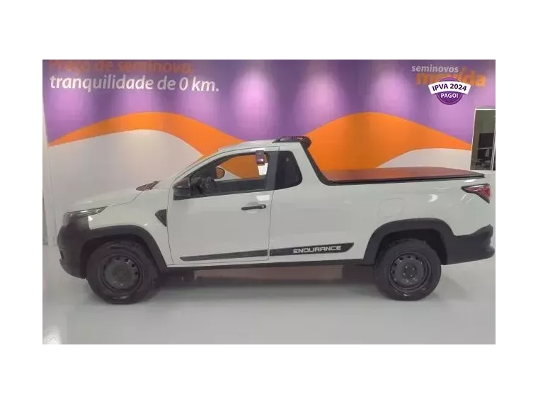 Fiat Strada Branco 7