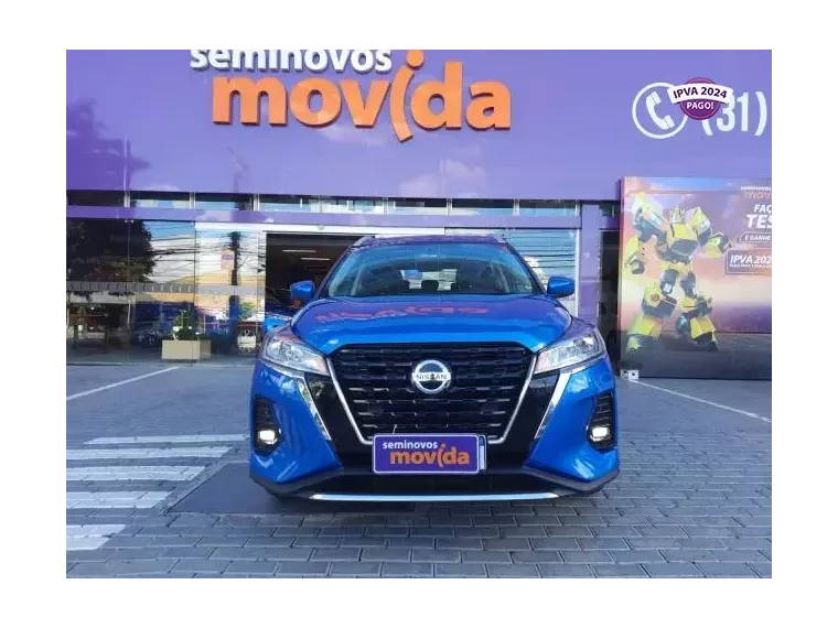 Nissan Kicks Azul 4