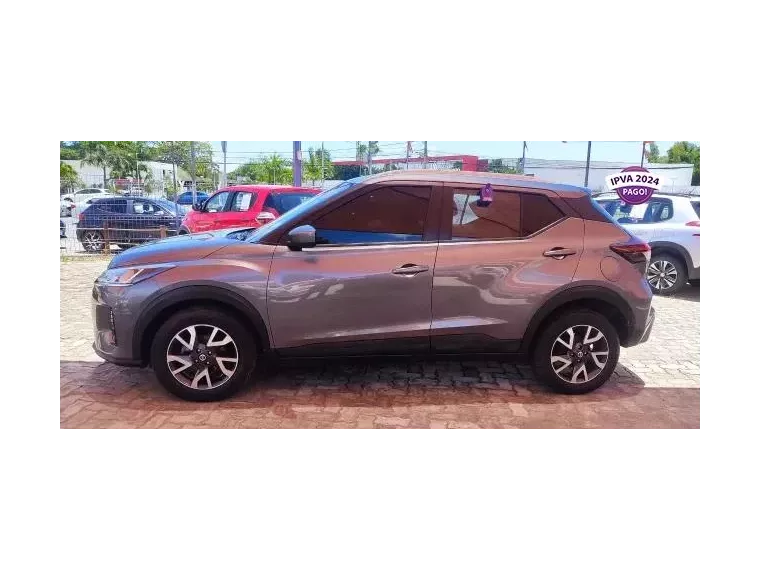 Nissan Kicks Cinza 2