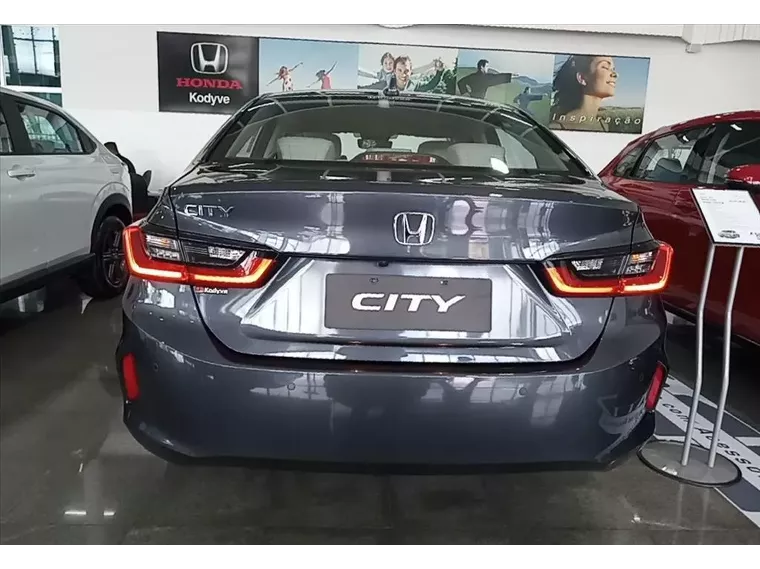 Honda City Cinza 8