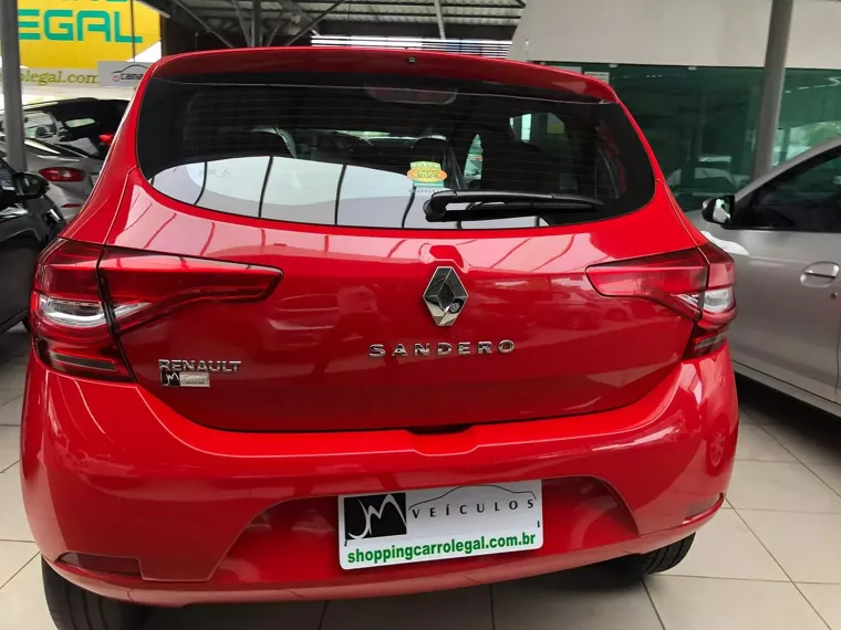 Renault Sandero Vermelho 5