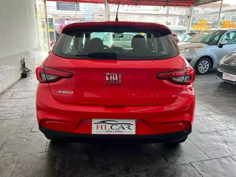 Fiat Argo Vermelho 3