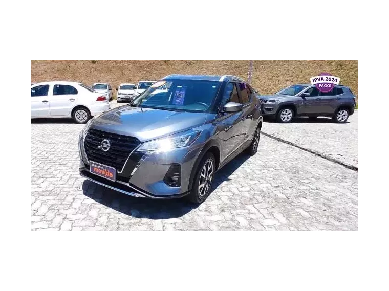 Nissan Kicks Cinza 5