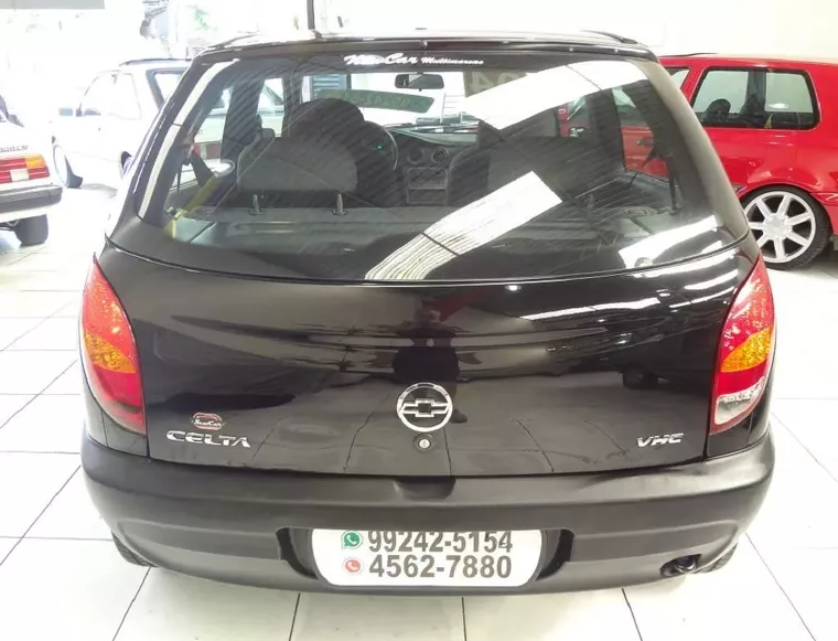 Chevrolet Celta Preto 3