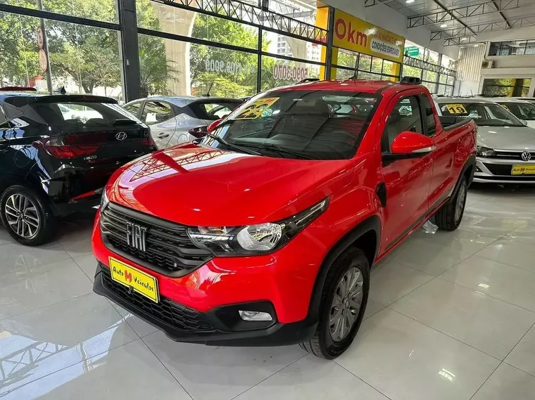 Fiat Strada Vermelho 7