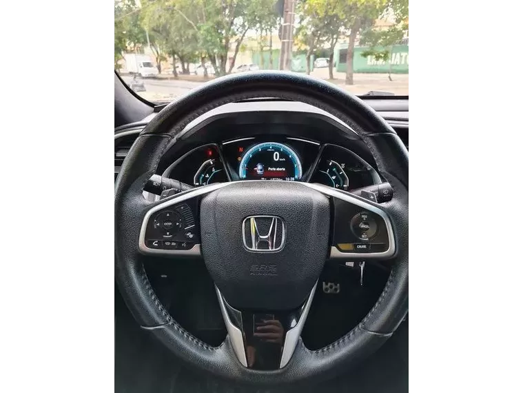 Honda Civic Prata 10