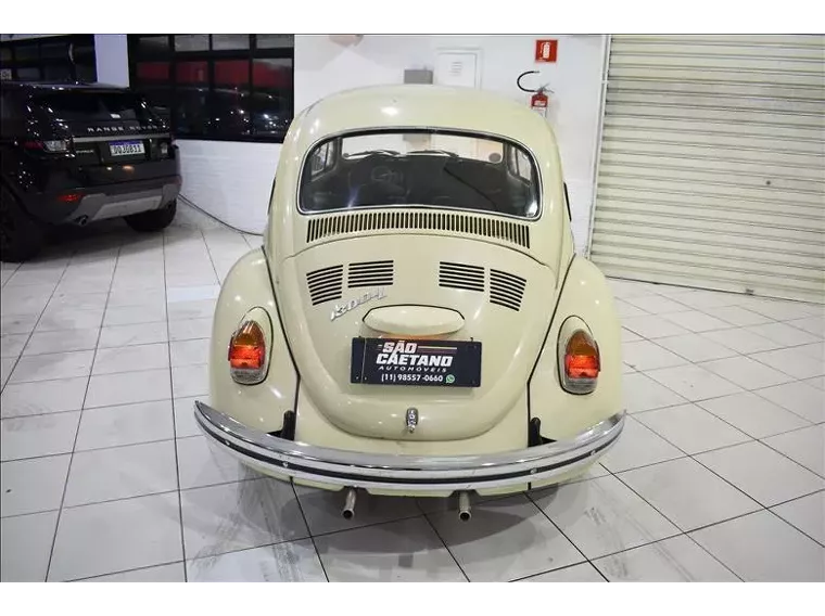 Volkswagen Fusca Bege 12