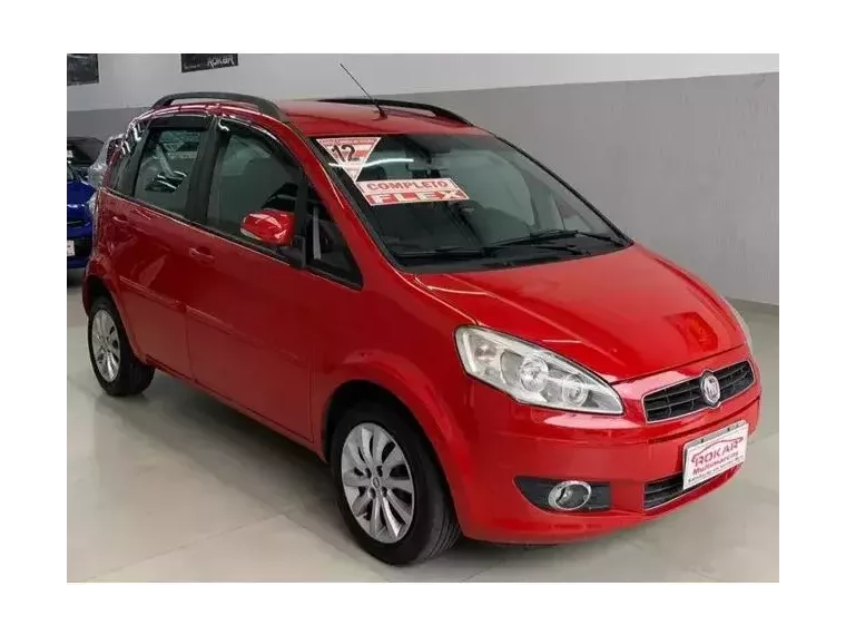 Fiat Idea Vermelho 1