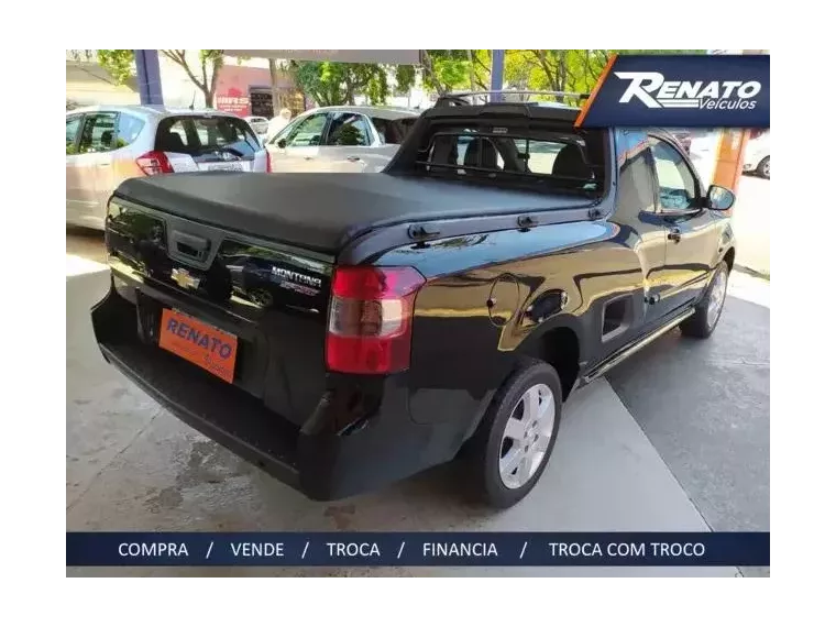 Chevrolet Montana Preto 9