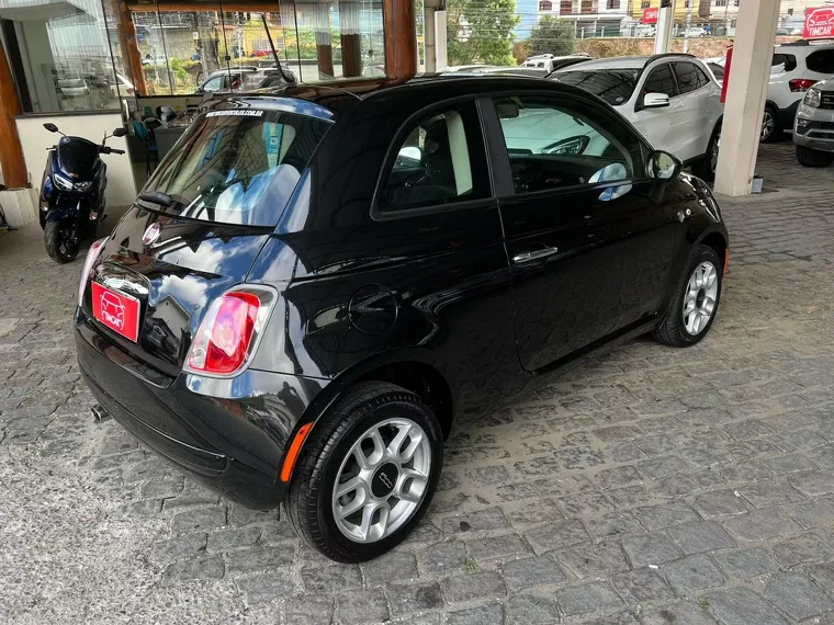 Fiat 500 Preto 6