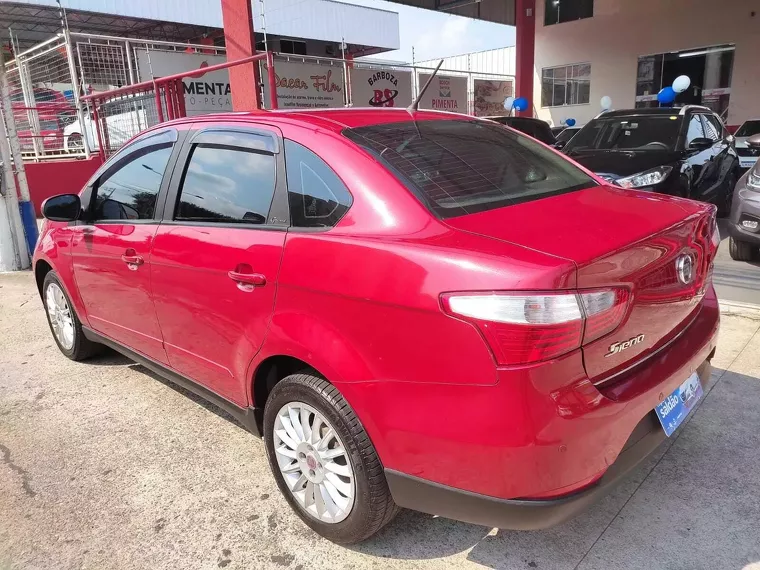 Fiat Grand Siena Vermelho 3