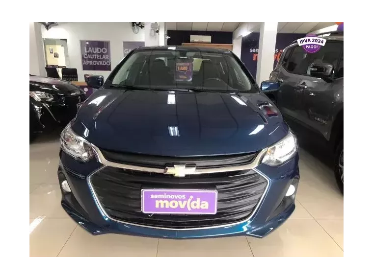 Chevrolet Onix Azul 6