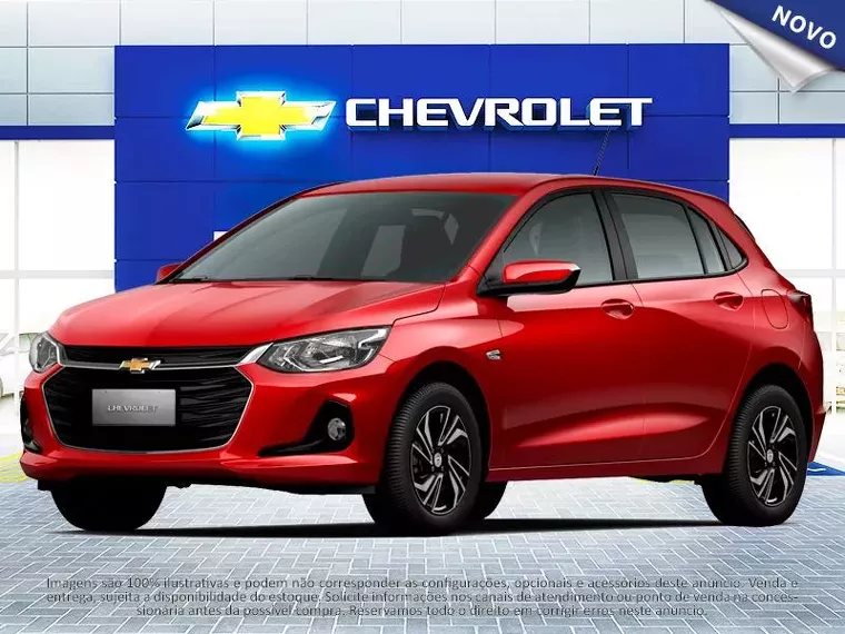 Chevrolet Onix Vermelho 1