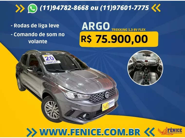 Fiat Argo Cinza 1