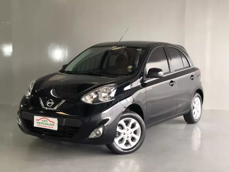 Nissan March Preto 1