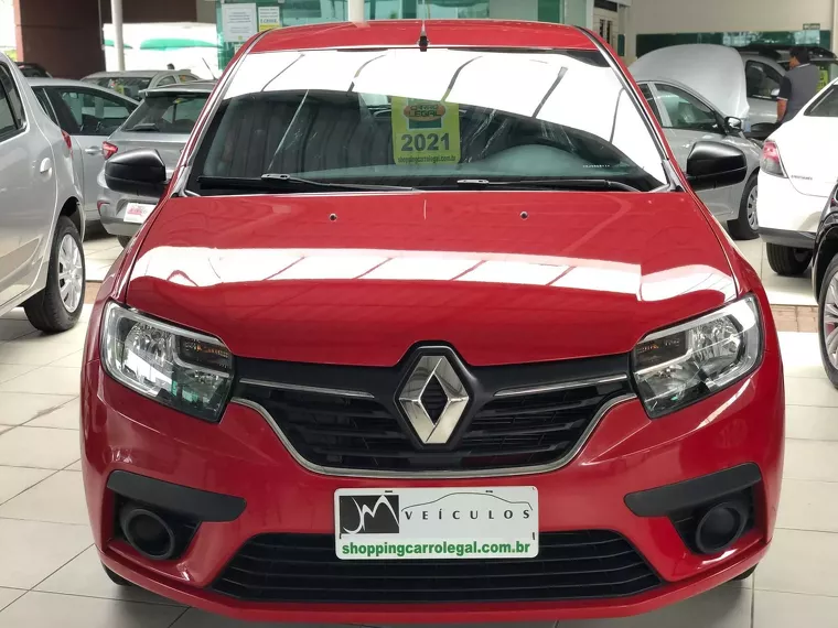 Renault Sandero Vermelho 1