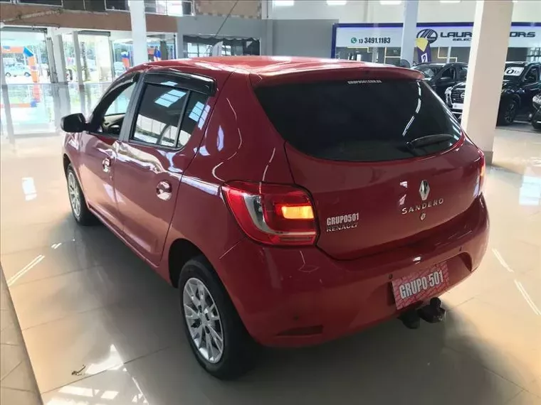 Renault Sandero Vermelho 6